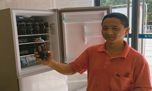 致敬城市超人，，星南方店免费冷饮补给站上线