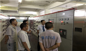 宜昌店物业守卫部开展夏日高压倒闸培训